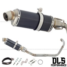 Yamaha YZF R125 Full Exhaust System 2025 Carbon 370mm - READ DESCRIPTION