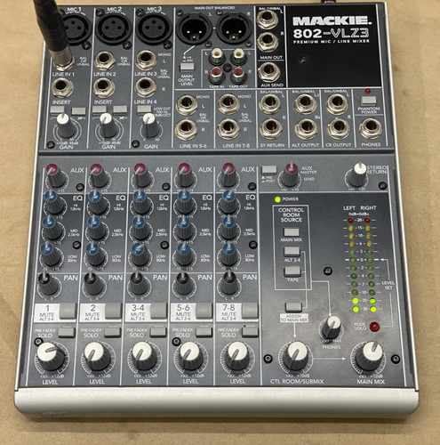 Mackie 802 vlz3 8 - 8, channel
