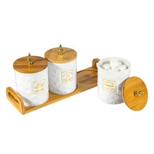 3pcs Ceramic Coffee Tea Sugar