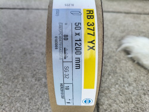 Hermes sanding belts rb377yx - belts,