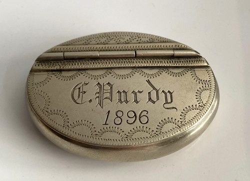 Antique dated 1896 silver - dated,