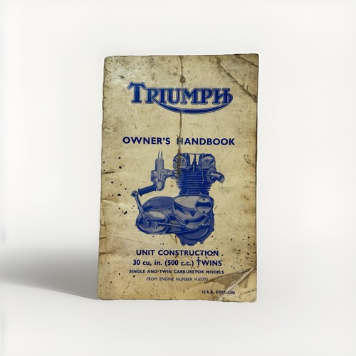 Triumph 500 oem - triumph, manual