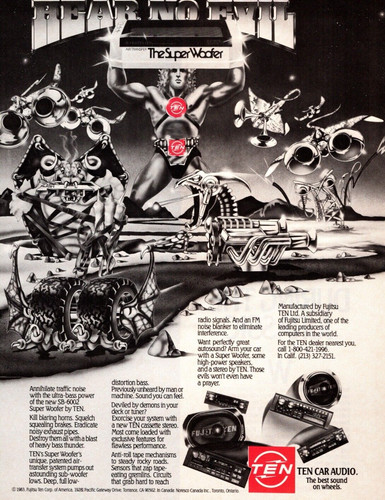 1983 ten car audio - car, super