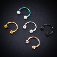 Surgical Steel Nose Horseshoe