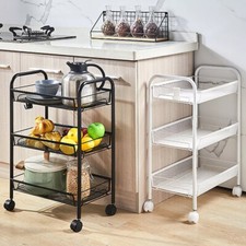 3 Tier Storage Trolley Cart on