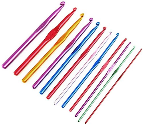 12pcs multi colour aluminum - 12pcs,