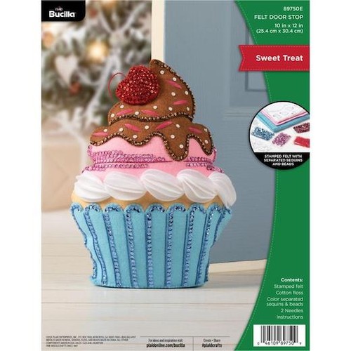 Bucilla felt door stopper - felt,