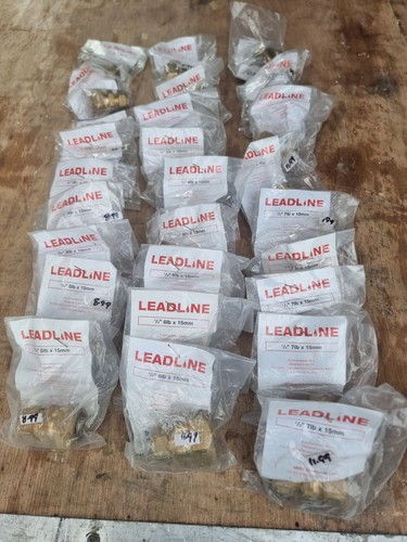 Joblot 27x leadline - , fittings