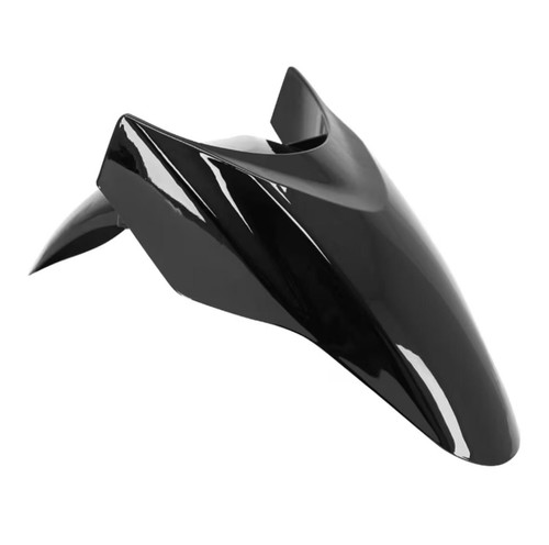 Mudguard front fender black - front,