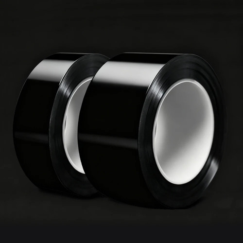 Gloss black chroming vinyl - black, de-chroming