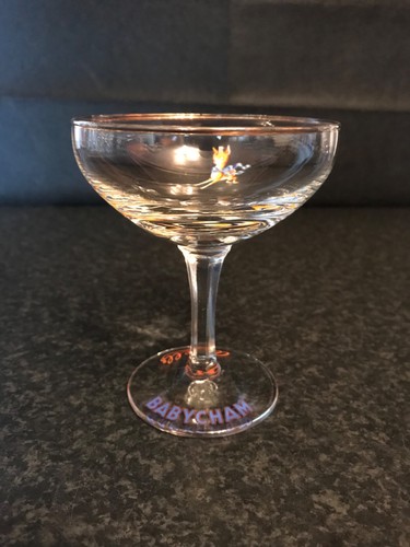 Rare babycham glass - babycham, with