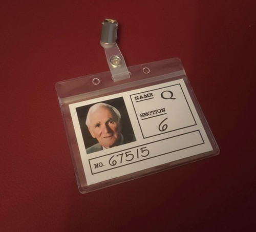 Prop james bond q - james,