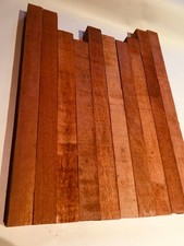 NEW MAHOGANY TIMBER SAWN HARDWOOD BLANK OFFCUTS CRAFT HOBBY DIY  X 10