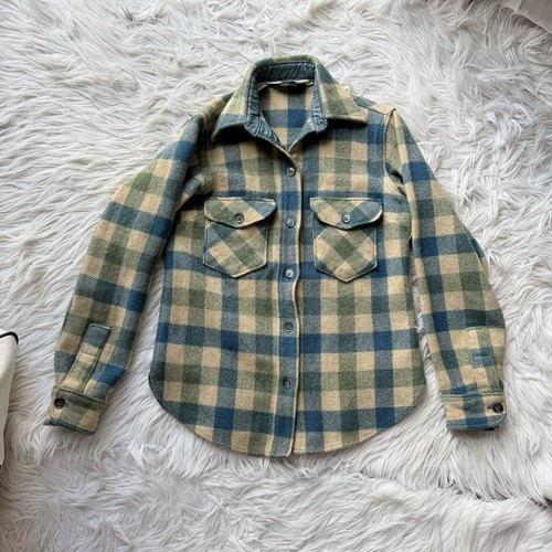Vtg 70s woolrich buffalo plaid - 70s,