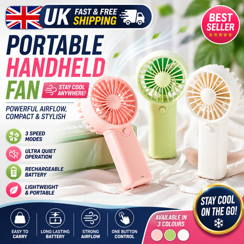 New mini hand held fan - new, hand-held