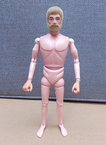 Vintage action man figure - vintage,