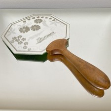 Art Deco Scandinavian Etched