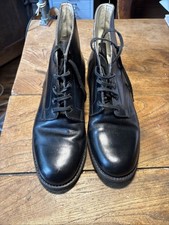 Vintage Size 8 Black Men’s Lace up Boots.
