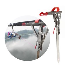 Automatic rod holder spring