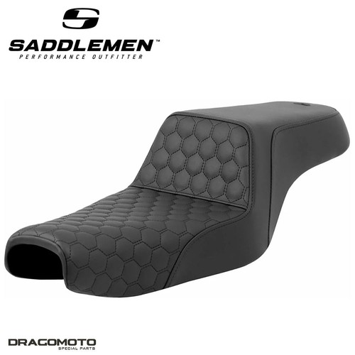Seat saddlemen step harley - seat,