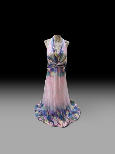 Tony bowls gown vibrant water - gown,