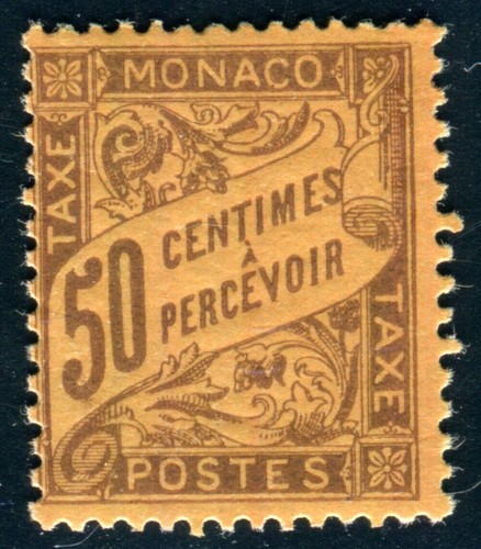 Monaco postage 1904 mint - postage,
