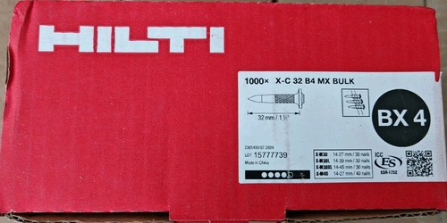 Hilti nails bx4 17mm - 17mm, x-p