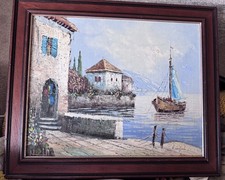 Original Oil On Canvas