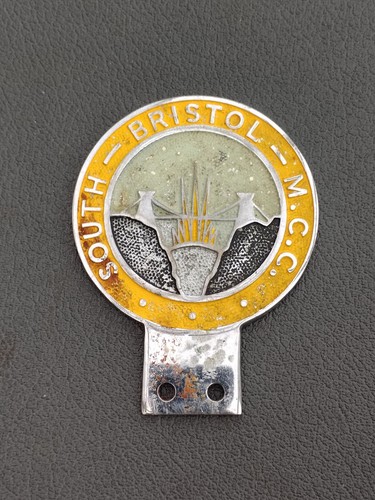 Vintage car grille badge - vintage,
