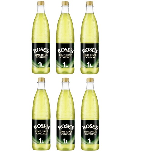 Rose lime juice - juice, 1l