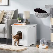 Wooden Cat Litter Box