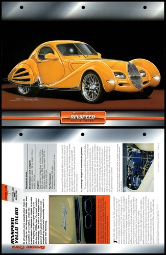 Rinspeed yello talbo - rinspeed,