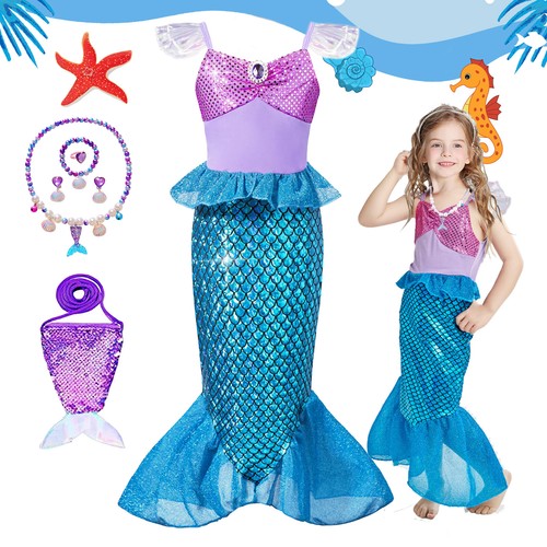 Kid girls little mermaid ariel - kid,