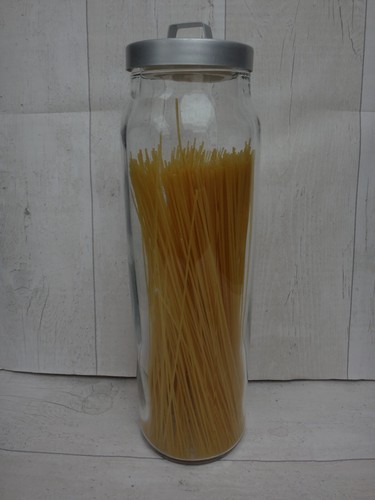 Ikea burken glass - glass, spaghetti