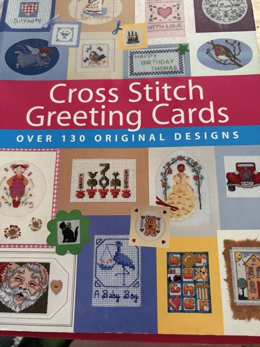 Crossing stitch greeting card - stitch,
