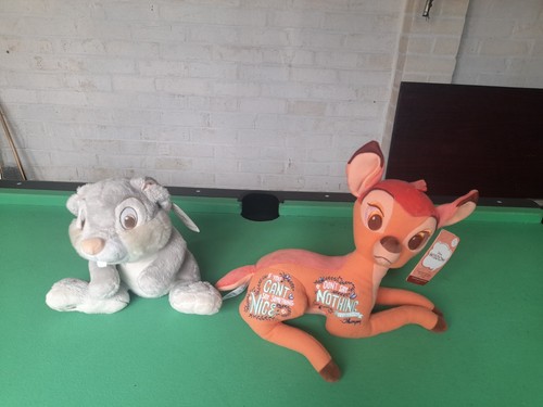 Disney bambi and thumper plush - disney,