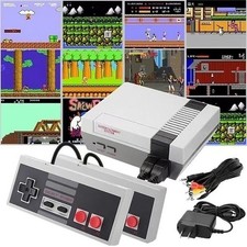 Retro game console classic