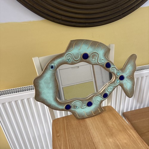 Lovely fish shaped mirror - lovely,