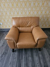 Leather arm chair very