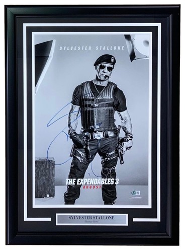 Sylvester stallone signed - stallone,