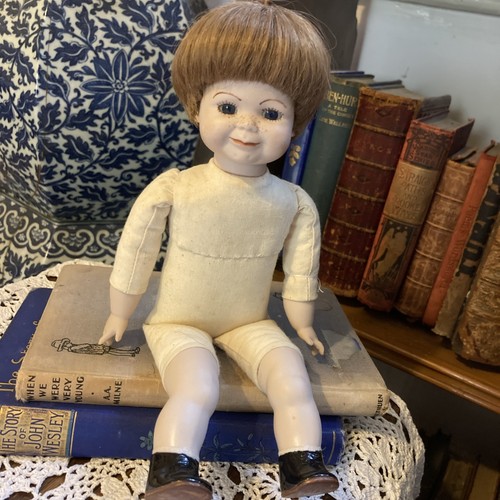 Vintage reproduction boy - reproduction, doll