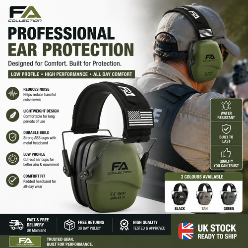 Electronic shooting ear - shooting,