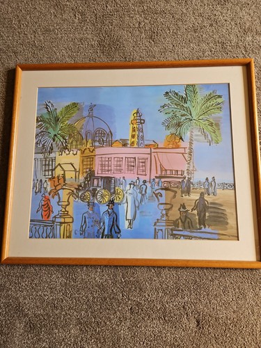Framed print the casino - framed, print.