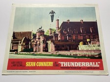 THUNDERBALL 1965 ORIGINAL 11”X14” LOBBY CARD #8 JAMES BOND 007