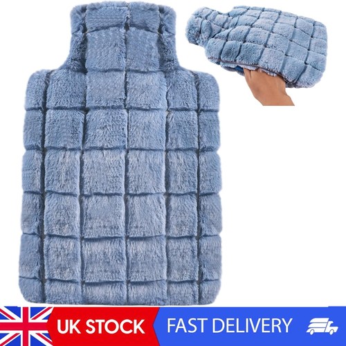 Fluffy hot water bottle soft - hot, bottle,
