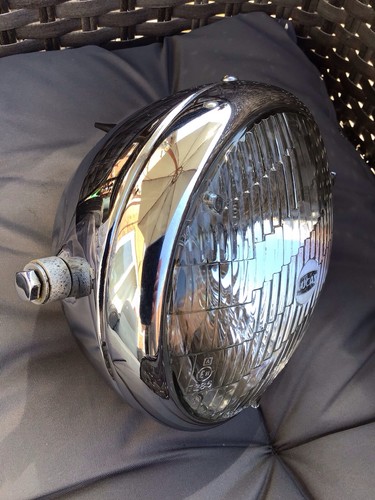Lucas chrome headlight - 7”,