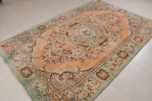 Vintage turkish large rug - large,