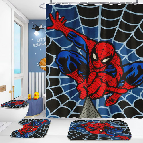Anime cute curtain shower - anime,