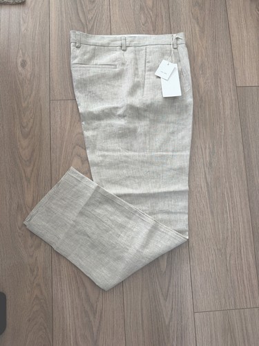 Zara mens 100 pure linen - mens, 100%