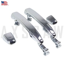 2X New Chrome Outer Door